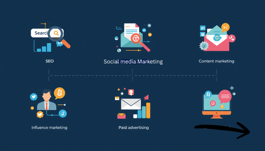 Digital marketing channels